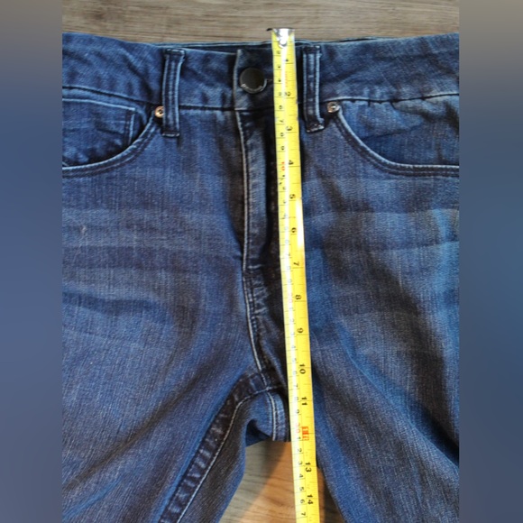 Seven7 Tummyless High Rise Bootcut Jeans Dark Wash Women’s Size 6 - Picture 6 of 7